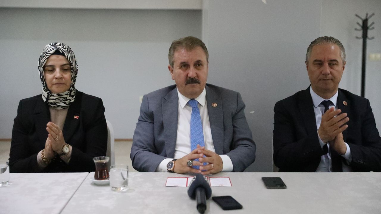 BBP Genel Başkanı Destici, Kırklareli'nde konuştu