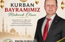 Başkan Ergin Durgun'dan Kurban Bayramı Mesajı