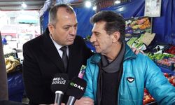 Aygun manavla soğan muhabbeti yaptı