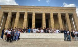 Tekirdağ'da liseliler Anıtkabir'i ziyaret etti