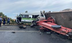 Tekirdağ'da trafik kazası: 12 yaralı