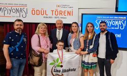 Özel Lina İlkokulu’na Zeka Ödülü