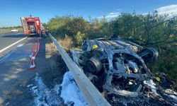 Tekirdağ'da kaza yapan otomobil sürücüsü öldü