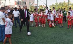Süleymanpaşa'da spor tesisi ve çocuk parkı törenle açıldı
