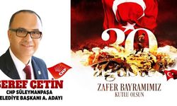 Şeref Çetin'den Zafer Bayramı Kutlaması