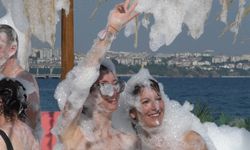 Bulgar Turistler Tekirdağ Odrys Hotel Beach Club'ta eğlendi
