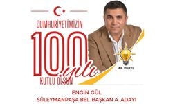 Engin Gül'den Cumhuriyet Bayramı Mesajı