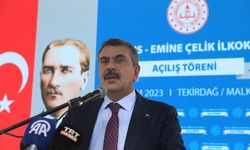 Milli Eğitim Bakanı Tekin, Malkara'da okul açılışı yaptı