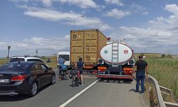 Tekirdağ İstanbul yolu trafiğe açıldı
