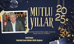 Sami Kayın'dan Yeni Yıl Mesajı