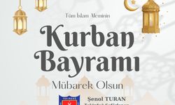 Şenol Turan'dan Kurban Bayramı Mesajı