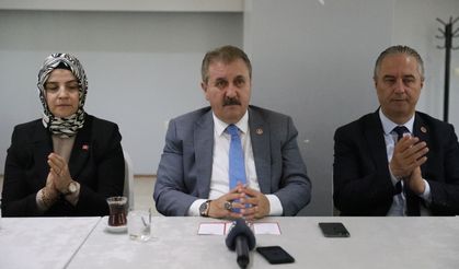 BBP Genel Başkanı Destici, Kırklareli'nde konuştu