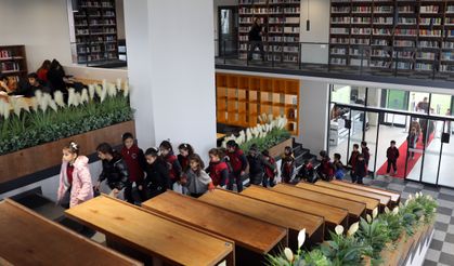 Çerkezköy'de Kütüphanemizi keşfediyoruz gezileri başladı