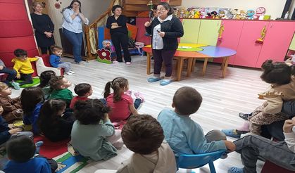 Büyükşehir’den Kreş Öğrencilerine Hijyen Eğitimi
