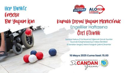 Tekirdağ’da Engelliler Haftasına Özel Renkli Etkinlik