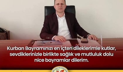 Veteriner Hekim Ergin Durgun Kurban Bayramı Mesajı