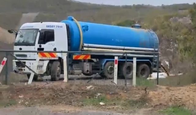 Tekirdağ'da Doğa Katliamı Amatör Kameraya Takıldı