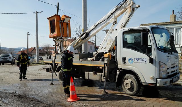 TREDAŞ Ekipleri Yılbaşında Kesintisiz Enerji İçin Görevde