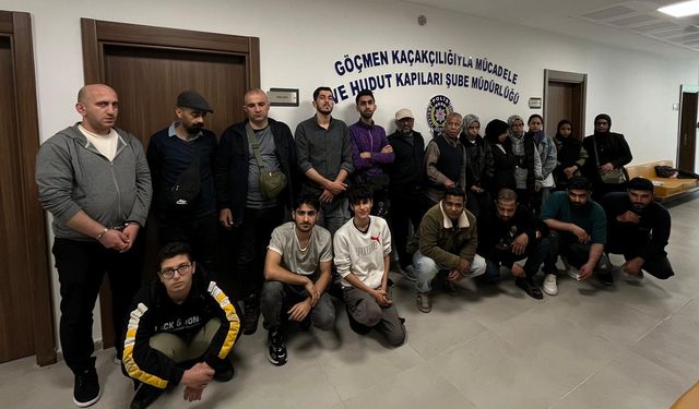 Düzensiz Göçmen Taşıyan Organizatör Tutuklandı