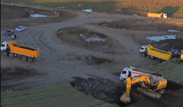 Kınalı–Malkara Otoyolunda İlk Kazma Vuruldu
