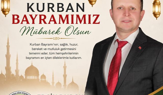 Başkan Ergin Durgun'dan Kurban Bayramı Mesajı