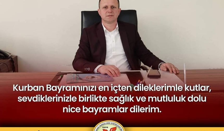 Veteriner Hekim Ergin Durgun Kurban Bayramı Mesajı