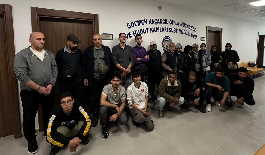 Düzensiz Göçmen Taşıyan Organizatör Tutuklandı