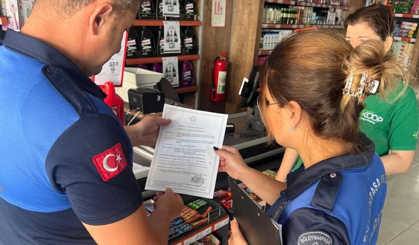 Süleymanpaşa Belediyesi Ruhsat Denetimlerini Arttırdı