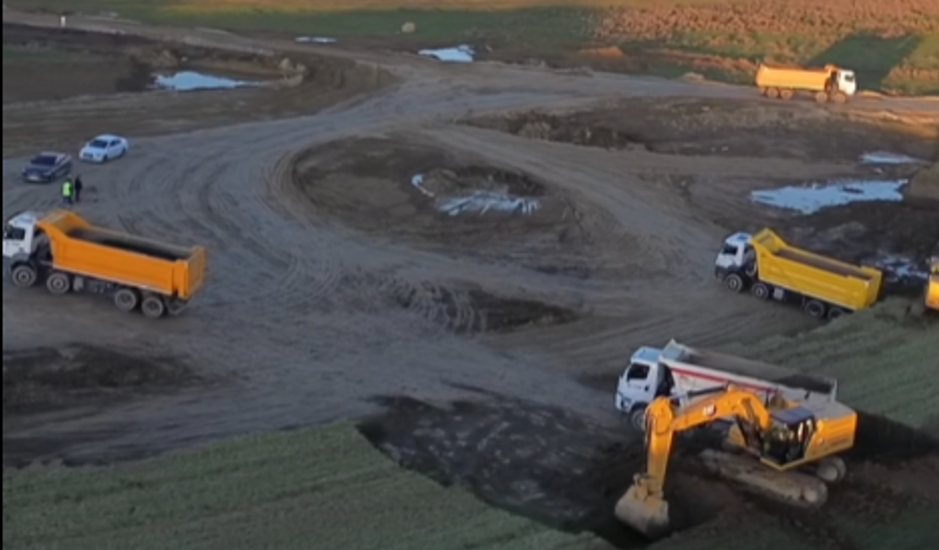 Kınalı–Malkara Otoyolunda İlk Kazma Vuruldu