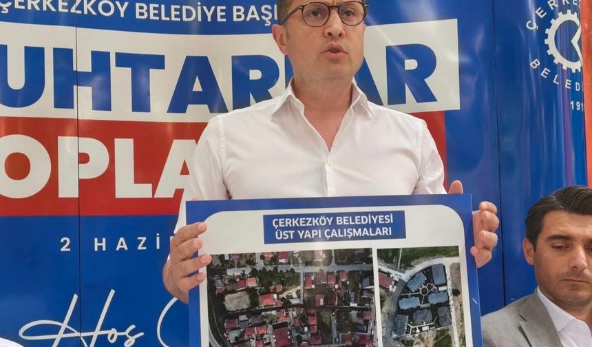 Çerkezköy'de Geleceğin Kenti İçin Düğmeye Basıldı